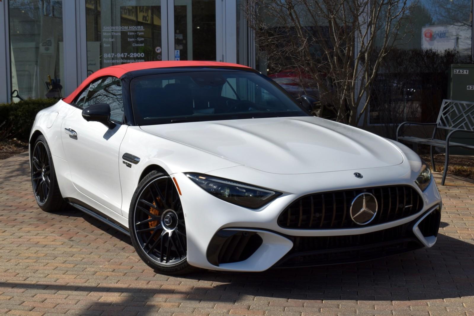 Used 2022 Mercedes-Benz SL63 AMG Exterior Carbon Fiber Pkg. Driver