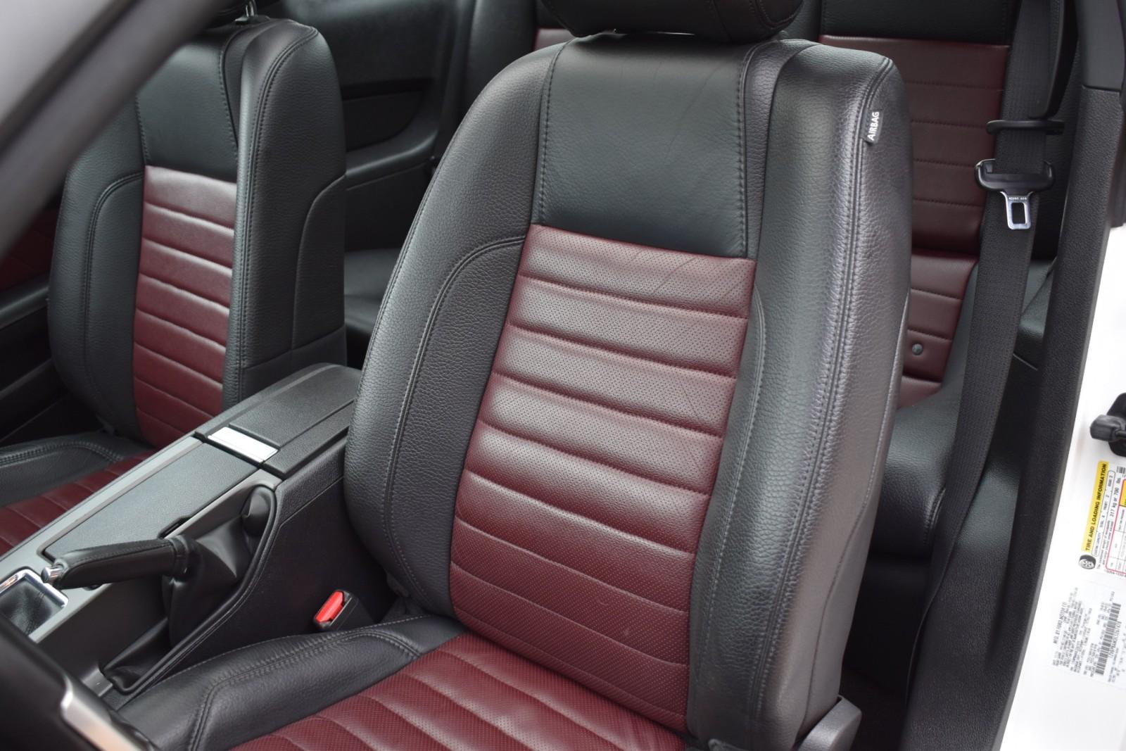2012 mustang leather seats deals