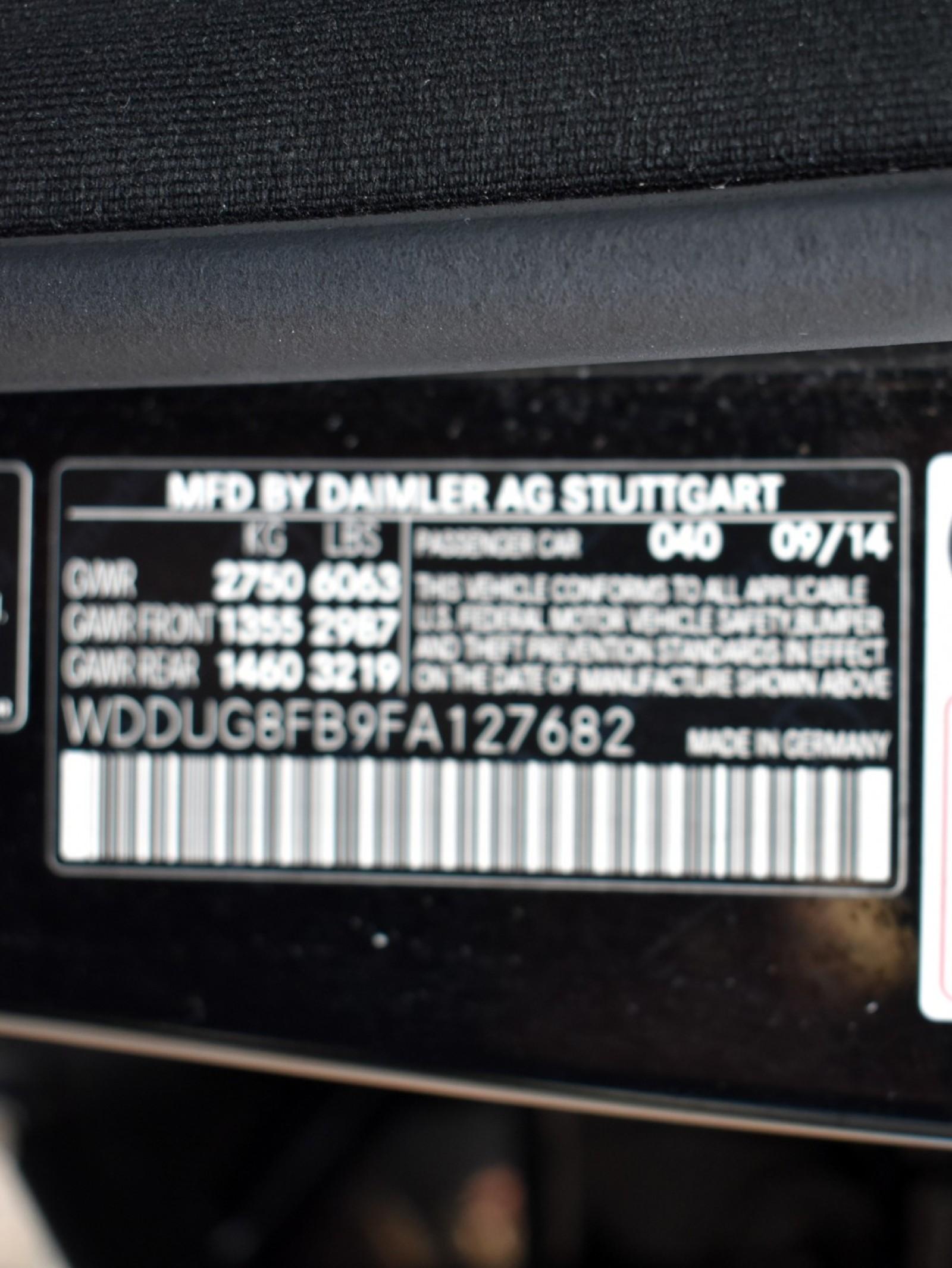 2015 Mercedes Benz S 550 AMG 4MATIC photo 49