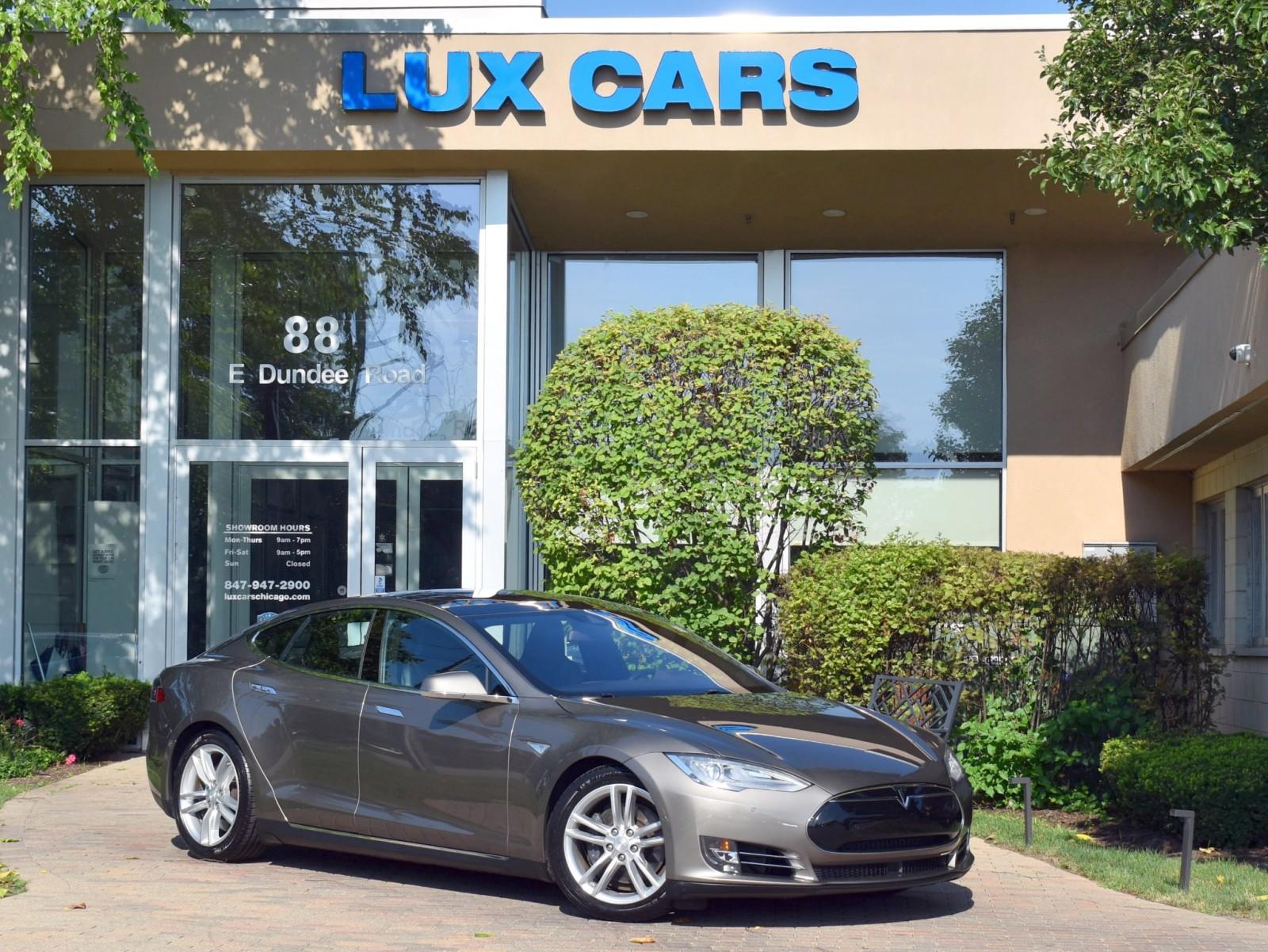 Used 2016 Tesla Model S 70D Leather Sunroof Auto Pilot Smart Air Suspension  For Sale ($25,985)