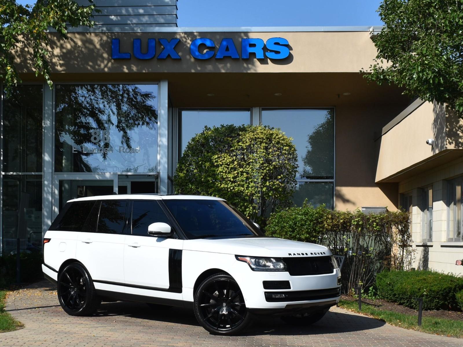 Range Rover Low Riding Used 2015 Land Rover Range Rover Leather Navigation Panoramic Sunroof ...