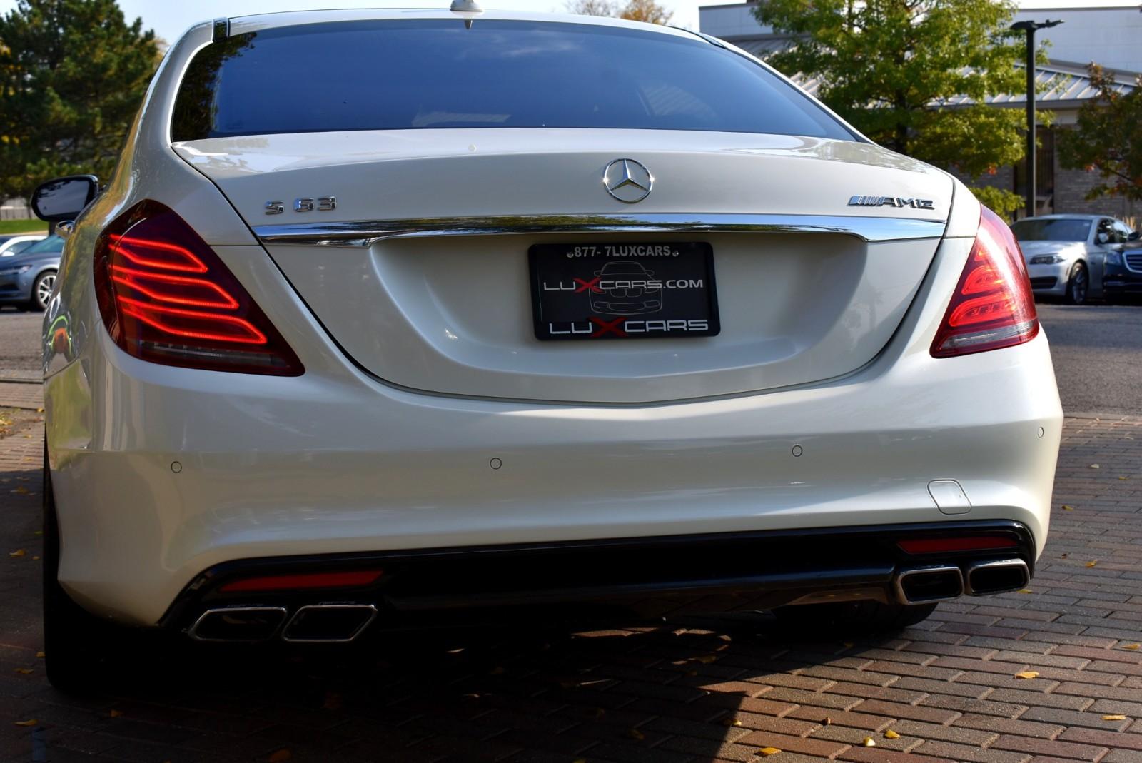 Used 2015 Mercedes-Benz S63 AMG Panoroof Carbon-Fiber PKG Night